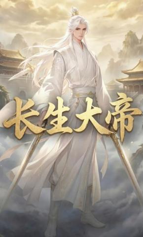 短剧《长生大帝》海报