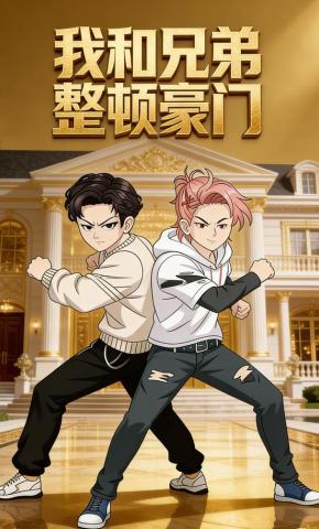 短剧《我和兄弟整顿豪门》海报