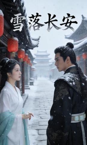 短剧《雪落长安》海报