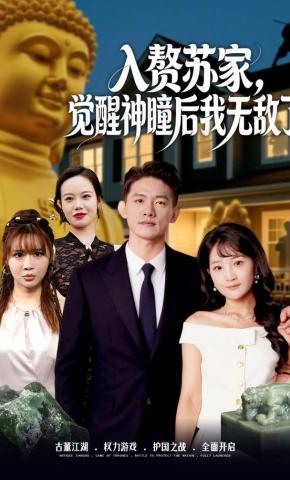 短剧《入赘苏家，觉醒神瞳后我无敌了》海报