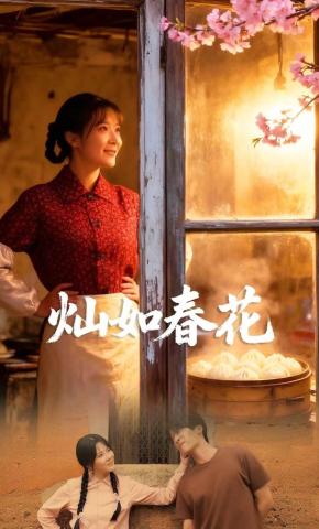 短剧《灿如春花》海报