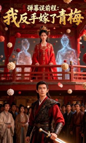 短剧《弹幕误前程：我反手嫁了青梅》海报