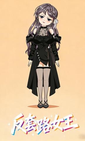 短剧《反套路女王》海报