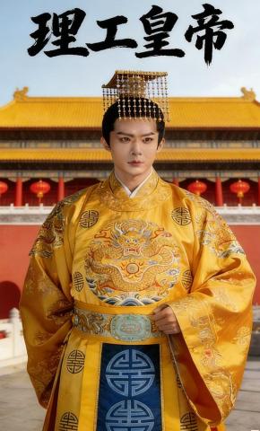 短剧《理工皇帝》海报