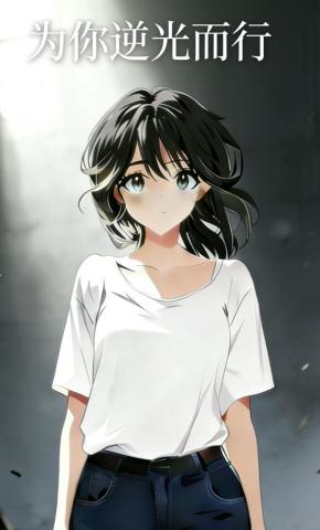 短剧《为你逆光而行》海报