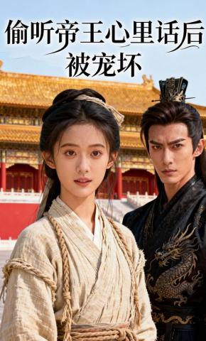 短剧《偷听帝王心里话后被宠坏》海报