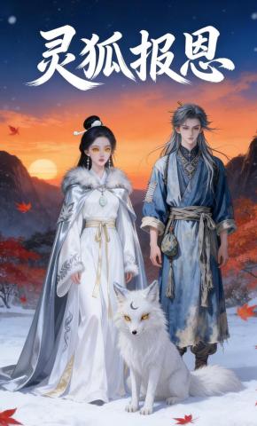 短剧《灵狐报恩》海报