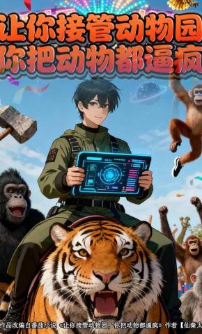 短剧《让你接管动物园，你把动物都逼疯》海报