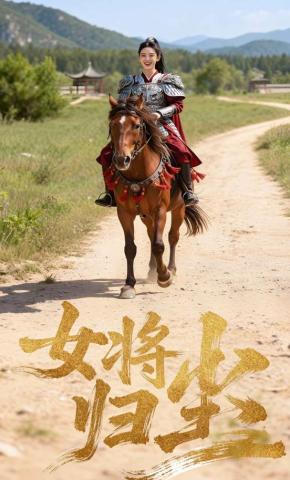 短剧《女将归尘》海报