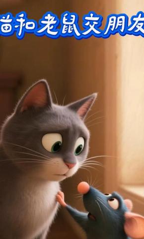 短剧《猫和老鼠交朋友》海报