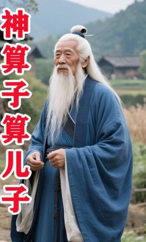 短剧《神算子算儿子》海报