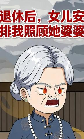 短剧《退休后，女儿安排我照顾她婆婆》海报
