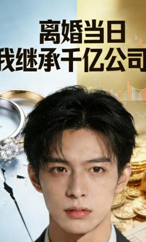 短剧《离婚当日我继承千亿公司》海报