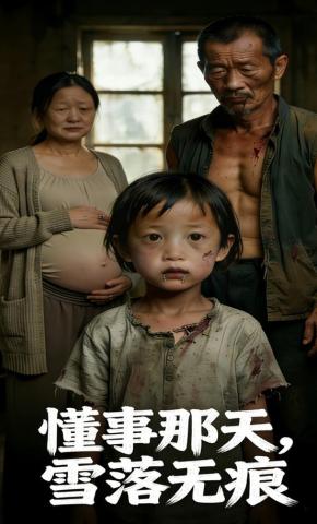 短剧《懂事那天，雪落无痕》海报