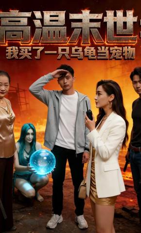 短剧《高温末世：我买了一只乌龟当宠物》海报