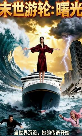 短剧《末世游轮：曙光》海报