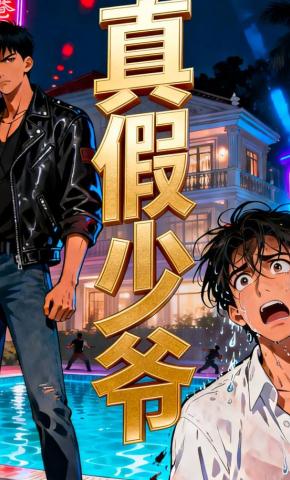 短剧《真假少爷》海报