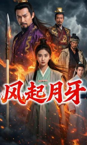 短剧《风起月牙》海报