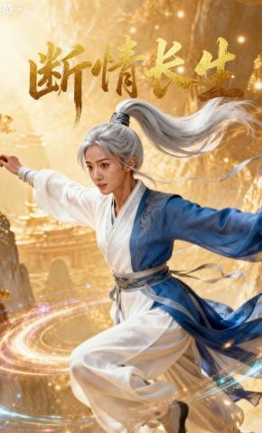 短剧《断情长生》海报