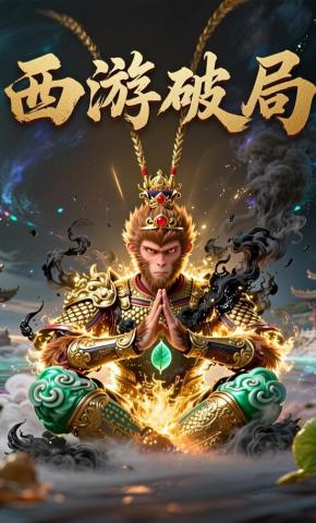 短剧《西游破局》海报