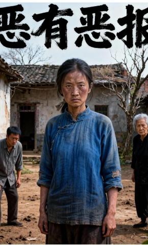 短剧《恶有恶报》海报