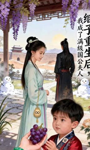 短剧《继子重生后，我成了满级国公夫人》海报