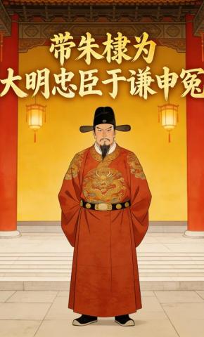 短剧《带朱棣为大明忠臣于谦申冤》海报