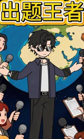 短剧《出题王者》海报