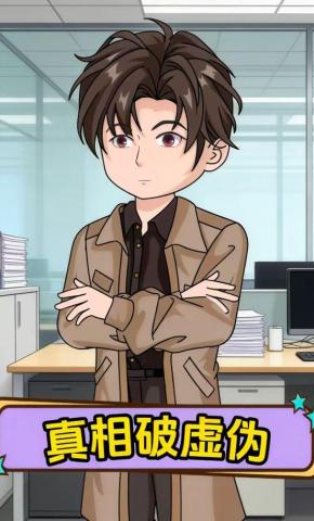 短剧《真相破虚伪》海报