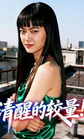 短剧《清醒的较量》海报