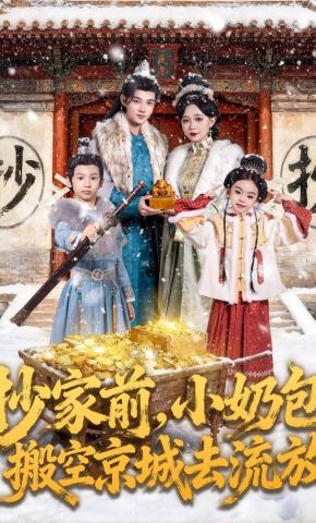 短剧抄家前，小奶包搬空京城去流放海报