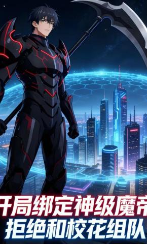短剧《开局绑定神级魔帝，拒绝和校花组队》海报