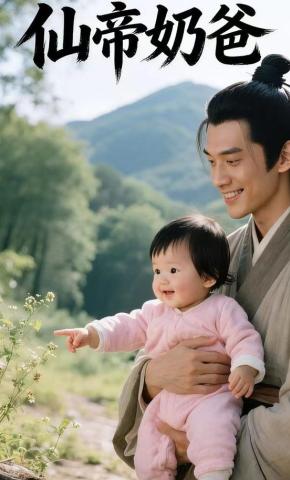 短剧《仙帝奶爸》海报
