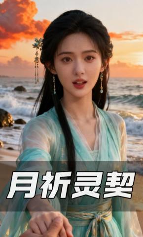 短剧《月祈灵契》海报