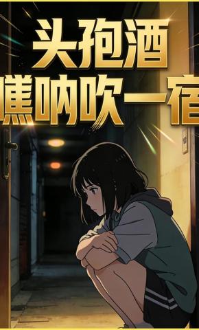 短剧《头孢酒，唢呐吹一宿》海报