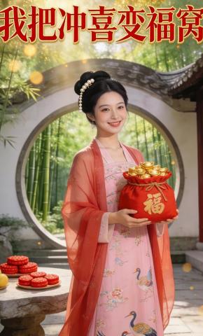 短剧《我把冲喜变福窝》海报