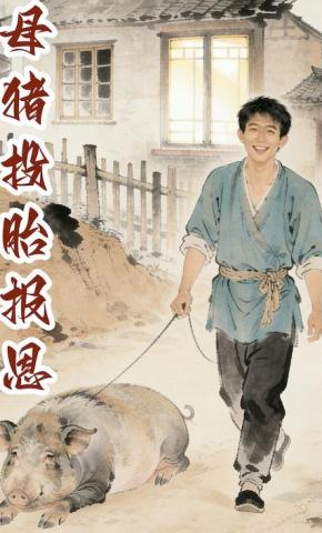 短剧《母猪投胎报恩》海报