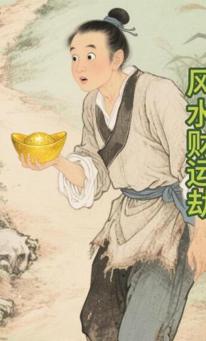 短剧《风水财运劫》海报