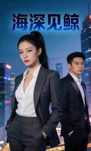 短剧《海深见鲸》海报