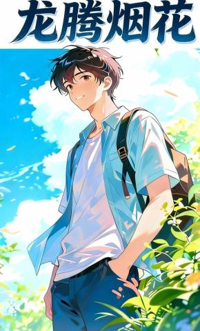 短剧《龙腾烟花》海报