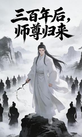 短剧《三百年后，师尊归来》海报