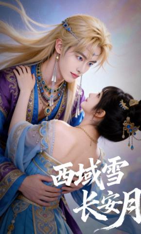 短剧《西域雪长安月》海报