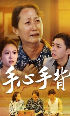 短剧《手心手背》海报