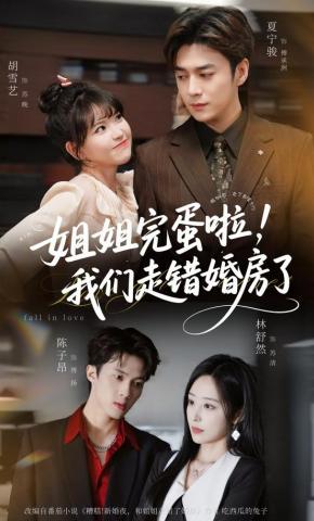 短剧《姐姐完蛋啦，我们走错婚房了》海报