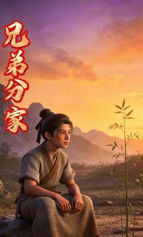 短剧《兄弟分家》海报