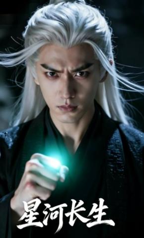 短剧《星河长生》海报