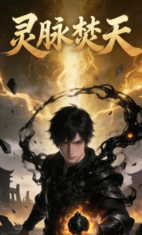 短剧《灵脉焚天》海报