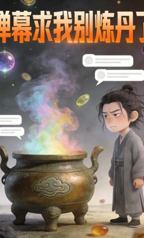 短剧《弹幕求我别炼丹了》海报