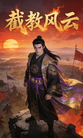 短剧《截教风云》海报