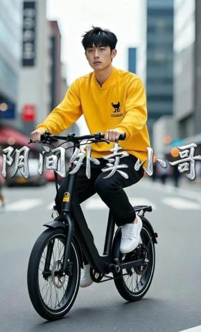 短剧《阴间外卖小哥》海报